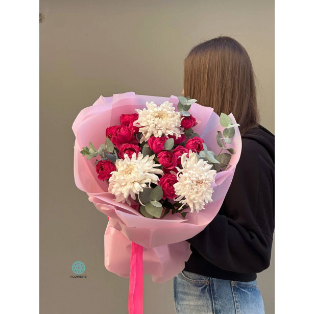 Adoreble Little Mix Flowers Bouquet