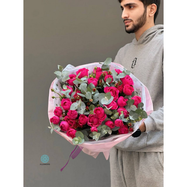 Small Red Roses Bouquet